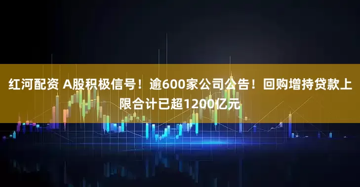 红河配资 A股积极信号！逾600家公司公告！回购增持贷款上限合计已超1200亿元