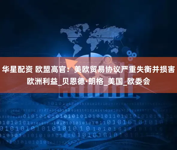 华星配资 欧盟高官：美欧贸易协议严重失衡并损害欧洲利益_贝恩德·朗格_美国_欧委会