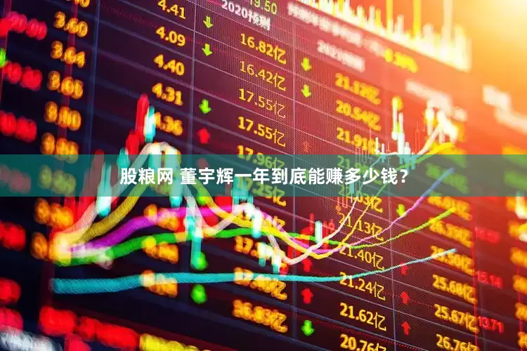 股粮网 董宇辉一年到底能赚多少钱？