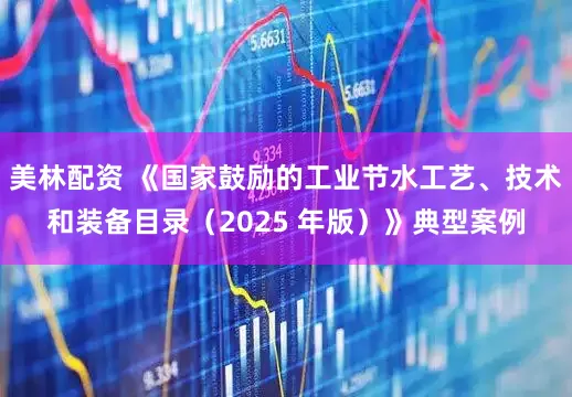美林配资 《国家鼓励的工业节水工艺、技术和装备目录（2025 年版）》典型案例